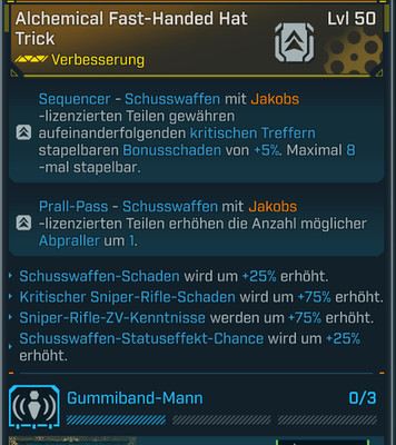 (PC,Xbox,PS) Borderlands 4 - modded Alchemical Fast-Handed Hat Trick