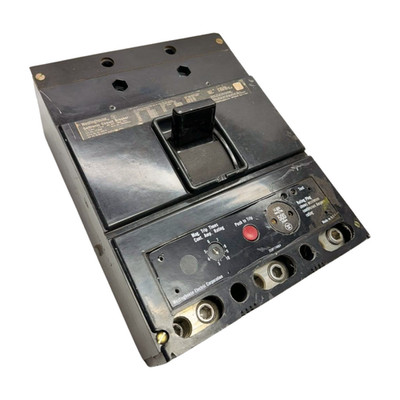 Westinghouse LC3600F Circuit Breaker, 600A, 600V, w/500A Trip Plug, 255P174H04