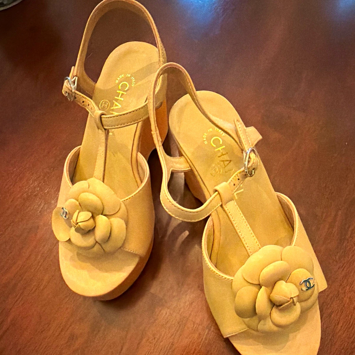 CHANEL Camellia Sandals for Women for sale | eBay