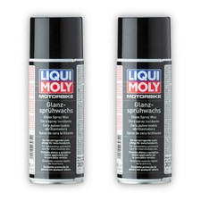 2x 400ml LIQUI MOLY 3039 Wachs Motorbike Glanz-Spr&uuml;hwachs Konservierung Wachs