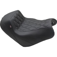 MUSTANG 0810-2387 76430 Squareback/Fastback Solo Seat black - diamond stitch -