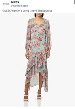 GUESS Women's Long Sleeve Sheila Dress size 10 #212