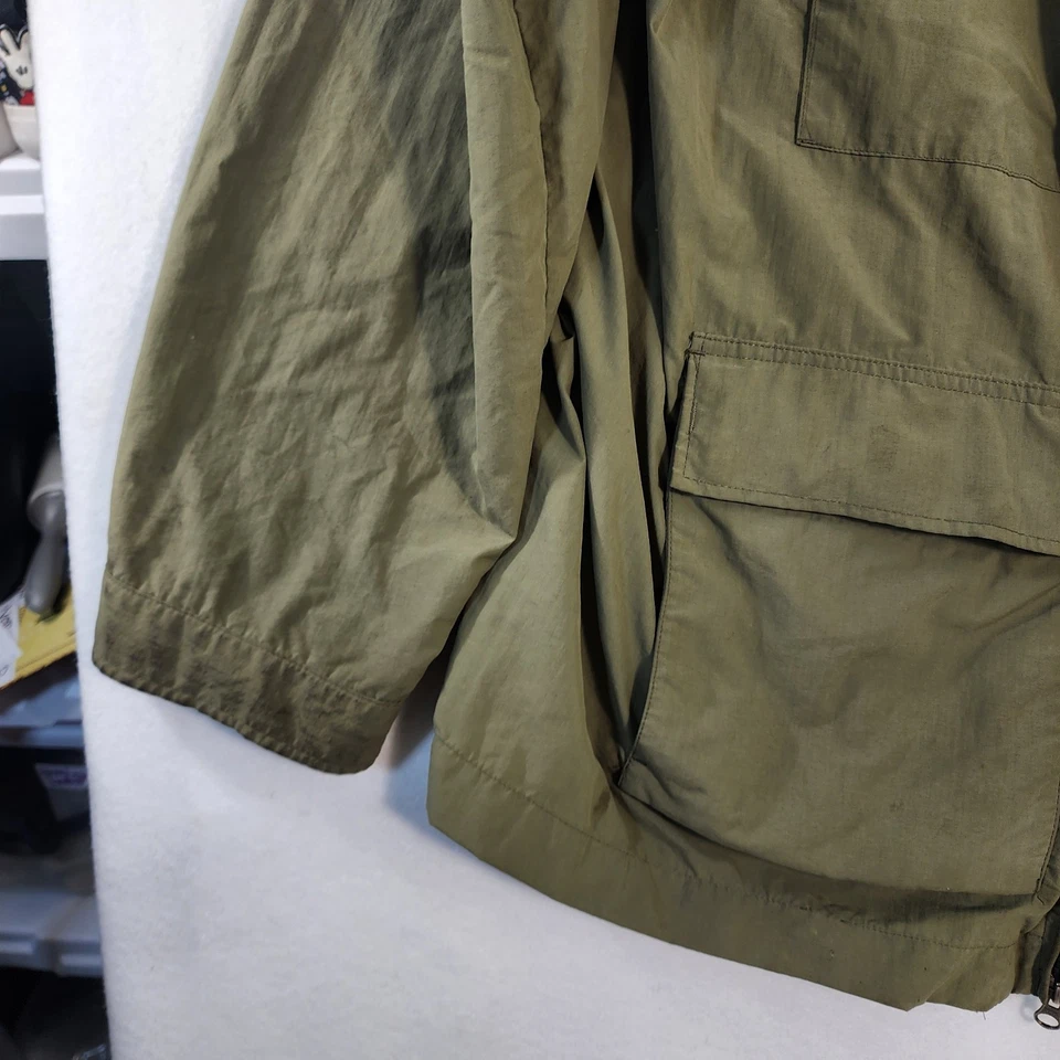 Chaqueta Aigle Adulto 2XL Verde Campo Nylon Chaqueta Abrigo Para Hombre Foto 4 de 4