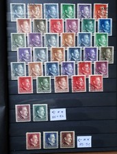 Generalgouvernement Hitler - gestempelt + postfrisch aus 71-82 + 83-88 + 89-91