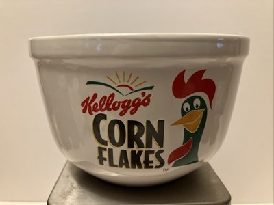 Vintage 1999 Kellogg s Corn Flakes Cereal Bowl EUC