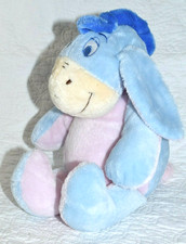 Disney Baby Crinkle Ears And Rattle Plush Stuffed EEYORE Toy Pooh Lovey