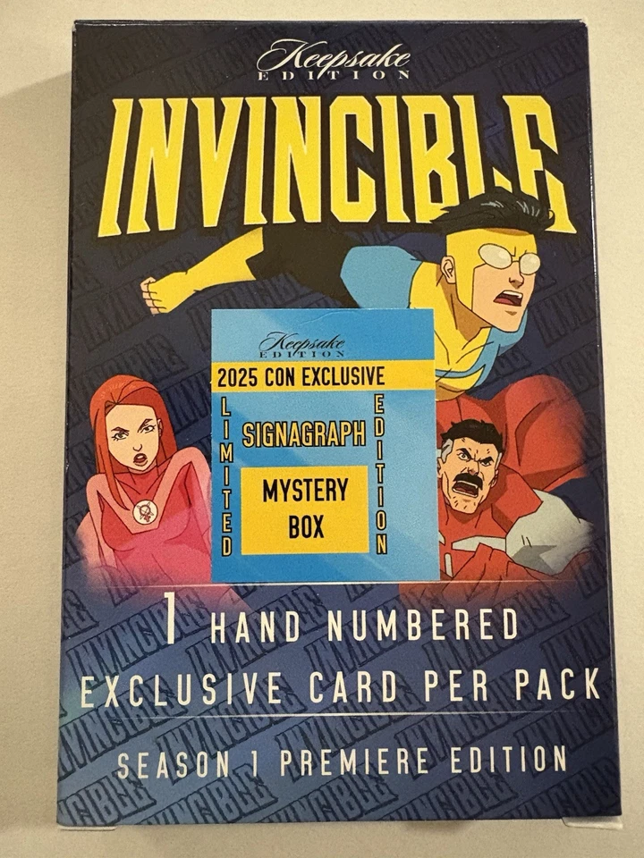 2025 Keepsake Invincible Battle Beast Allen The Alien двойной лазерный знакограф /250 - Изображение 3 из 4