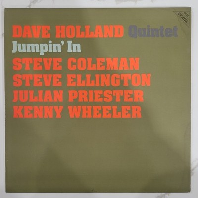 Dave Holland Quintet - Jumpin' In Vinyl LP - 1984 - EX Condition - ECM 1-25001