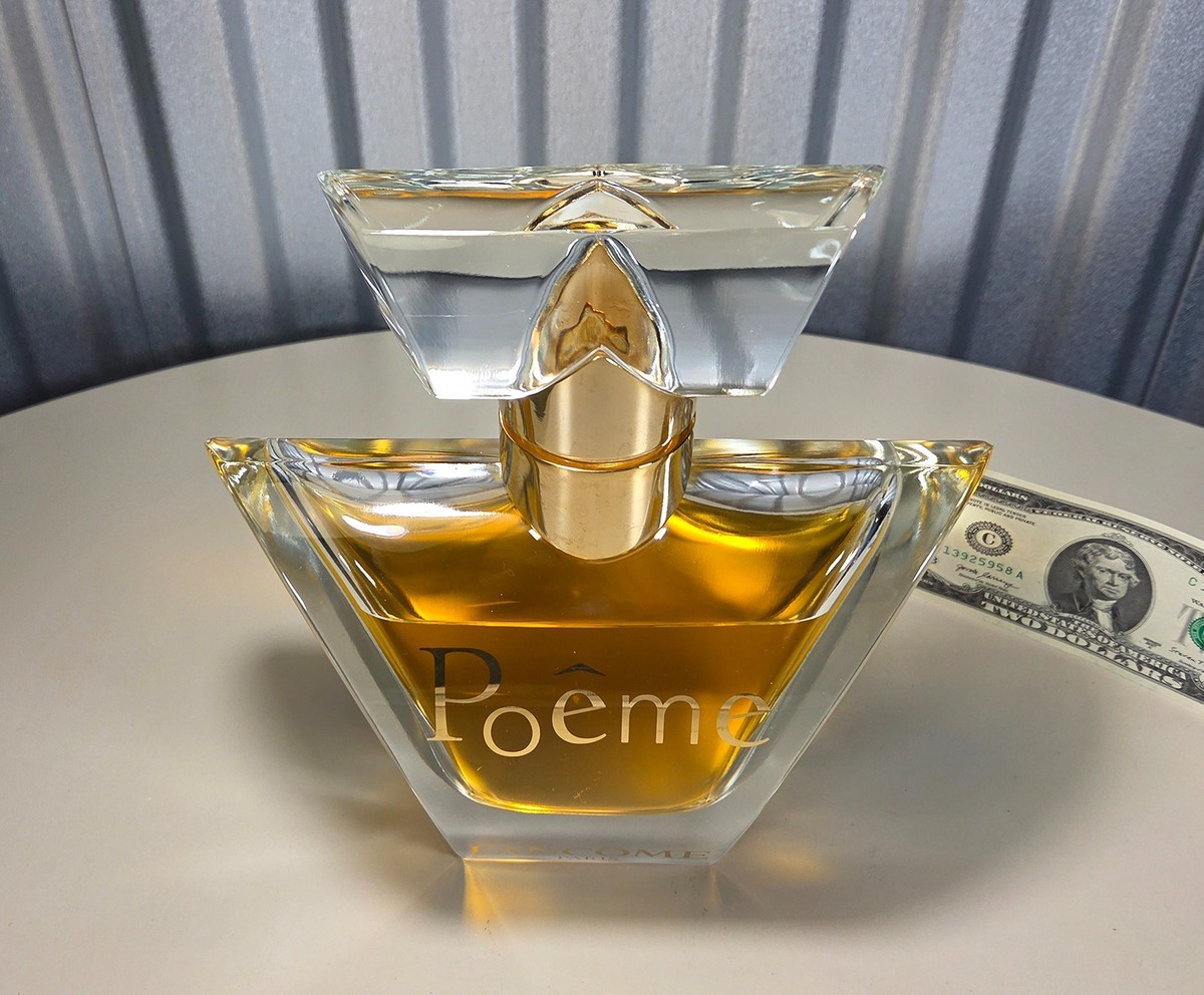 Vintage LANCOME POEME Perfume Factice/Dummy Store Display Bottle