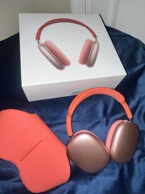 Apple Airpods Max Pink with Red Headband A2096 for sale online | eBay