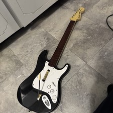 Wii Rock Band Guitar Controller Harmonix Fender Stratocaster NWGTS2 - No Dongle