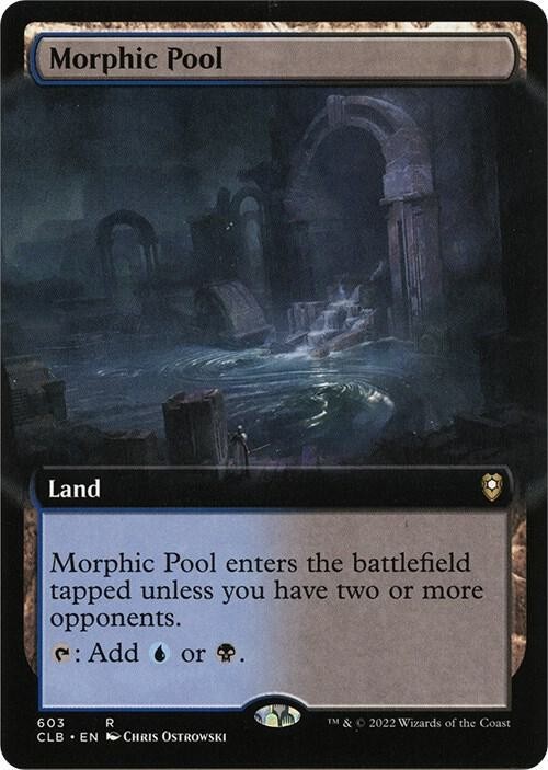 Morphic Pool (Extended Art) Commander Legends: Battle for Baldur's Gate Regular