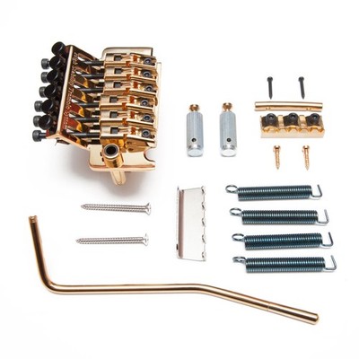 Gotoh GE1996T Double Locking Tremolo mit GHL-2 Mutter (36 mm, Gold)