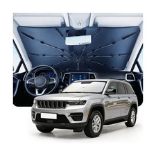 DMJN Umbrella Windshield Sun Shade for Jeep Grand Cherokee 2011-2026 , Car S...