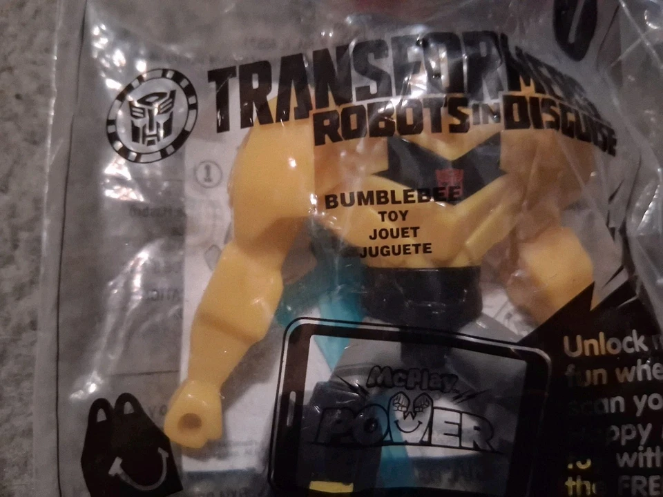 Lote de 10 juguetes Happy Meal nuevos en bolsas originales/circa 2015/Transformers/Pitufos 2 Foto 2 de 4