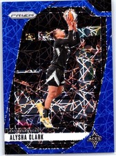 2024 Panini Prizm WNBA #101 Alysha Clark Blue Velocity Prizms