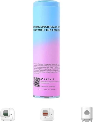 PETKIT Katzentoilettenbeutel mit Zugbändern, Beutel für Katzentoilette für Pura
