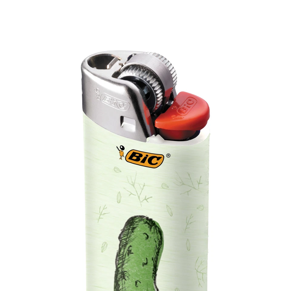 Encendedores de Bolsillo BIC Edición Especial Serie Pickle, Juego de 6 Encendedores Foto 3 de 4