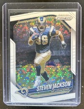 2025 Panini Prizm Steven Jackson White Disco #289 Rams