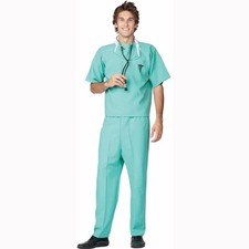 ER Doctor Halloween Costume Scrubs Set One Size Adult Unisex New