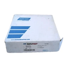 Norton Rapid Prep 4-1/2" Medium (Maroon) Nonwoven Prep Pad 04444 (Box Of 25)