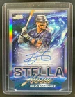 2025 Topps Cosmic Chrome Julio Rodriguez Stella Nova Auto #SNA-JR Mariners