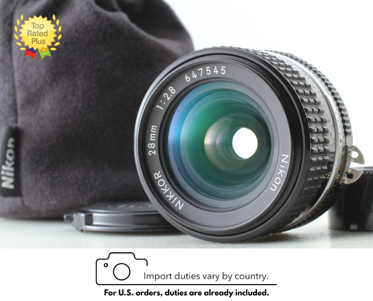 Nikon AI-S f/2.8 Camera Lenses 28mm Focal for sale | eBay