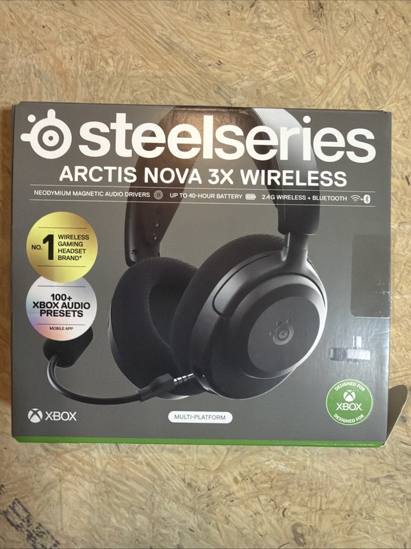 Arctis Nova 3X Wireless Multi-Platform Gaming Headset — Mobile App Control — ...
