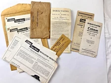 Vintage Coleman Stove Lantern Heater Parts Directions  40s 50s USA Manuals 531