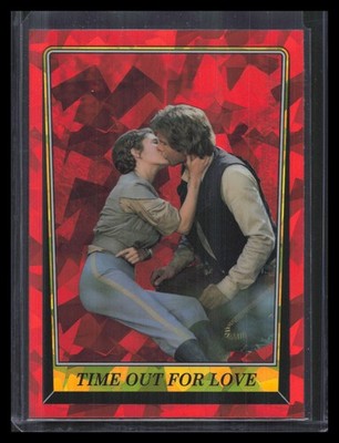 Time Out for Love 2023 Topps Sapphire Star Wars Return of the Jedi #115 Red