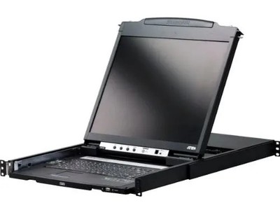 Aten Technologies CL5800N 19 Inch Dual Rail LCD Console