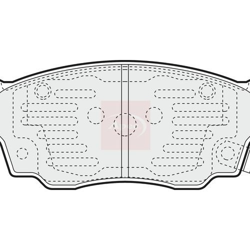 For MAZDA PREMACY CP 1999 to 2005 BRAKE PADS (FRONT) (R90) PAD1383