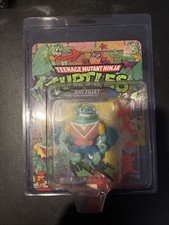 1990 TMNT Playmates Ray Fillet Action Figure Unpunched