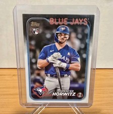 2024 Topps Series 1 Spencer Horwitz Golden Mirror Image Variation #172 Blue Jays
