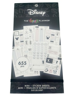 The Happy Planner Disney Mickey & Minnie 655 Stickers