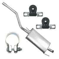 EndschalldäMpfer Auspuff Endtopf SchalldäMpfer Seat Inca 1.4I 1.6I 1.9 D