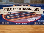 Cardinal Deluxe Cribbage Set Packaged In A Blue Metal Tin. New Sealed — photo 4