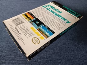 The Mafat Conspiracy (Vic Tokai, 1990) NES Game w/ Box & Manual ~ Tested, Works