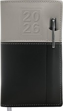 2026 Pocket Planner/Pocket Calendar and Pen, 3.5"x6": Includes 14 Months Novemb