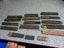 B621 large lot straight razor case Wester, Shumate, booker, worthington, Butcher