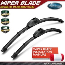 2x Front 22" & 18" Windshield Wiper Blades for Cadillac ATS 2013-2019 CT4 20-24