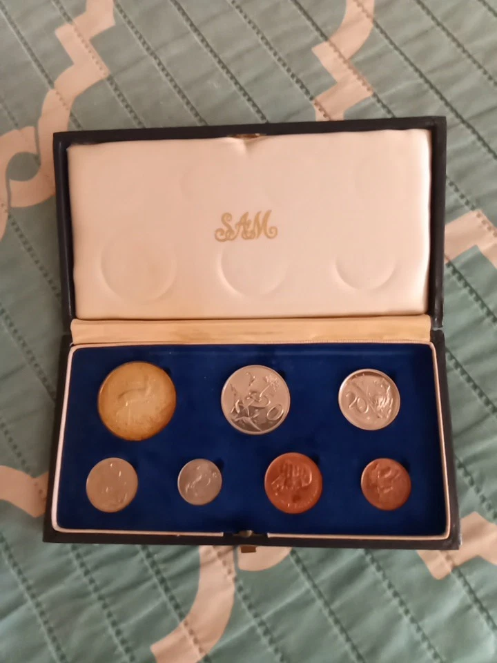 1967 South Africa Proof Set -7 Coins - COA/Box - Image 2 of 2