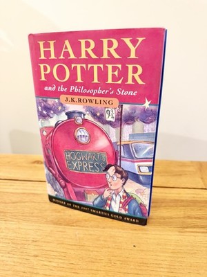 Harry Potter The Philosopher's Stone 1st First Edition 2nd Print Ted Smart Uk