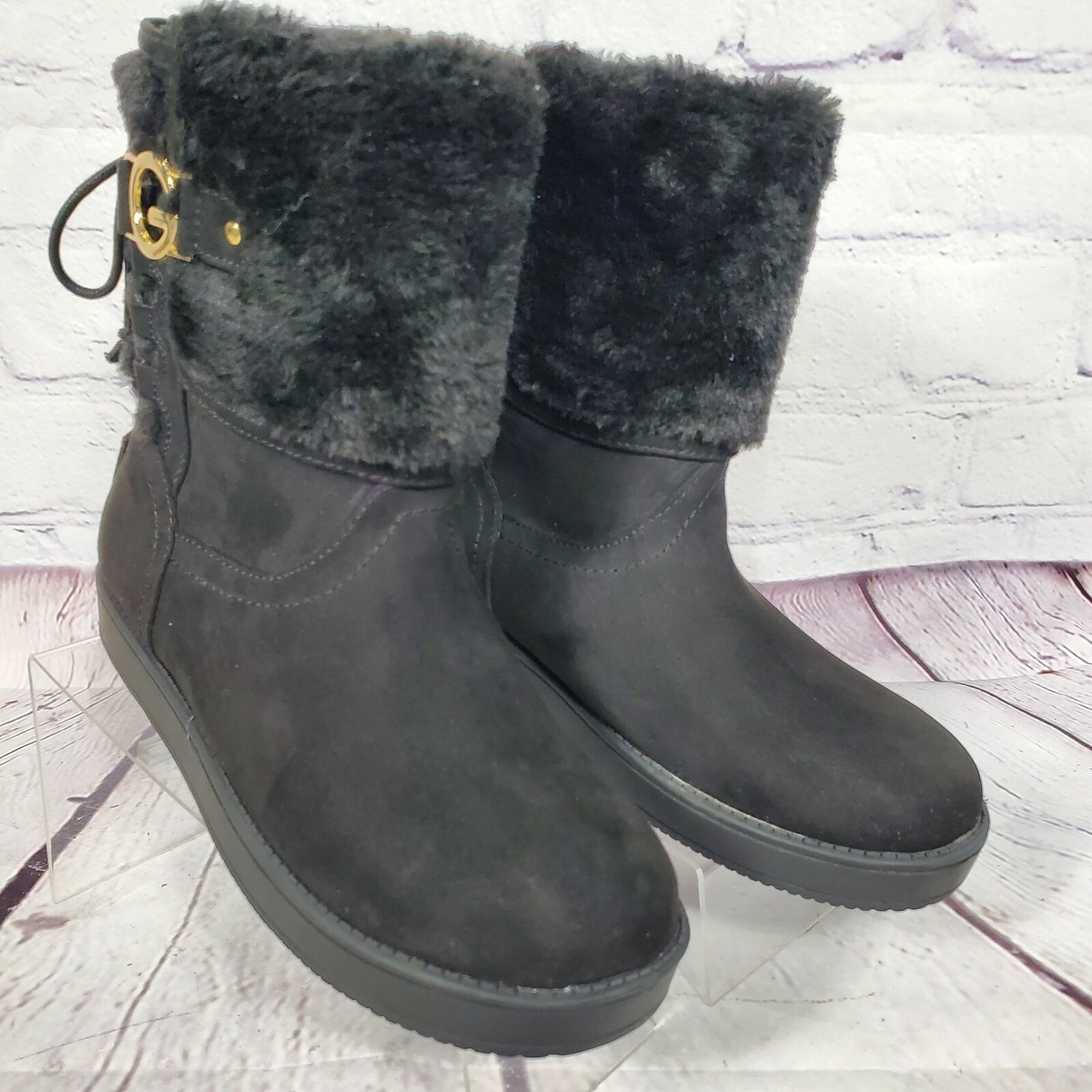 GBG Los Angeles Womens Size Black Adlea Cold Weather Winter Boots