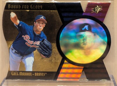 1997 SPx BOUND FOR GLORY #3 Greg Maddux Braves HOF RARE DIE CUT INSERT /1500
