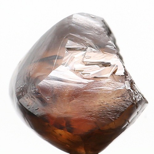2.56 Ct Natural Loose Rough Shape Diamond 6.80 MM Brown Color Diamond QLB6307 - Picture 4 of 10