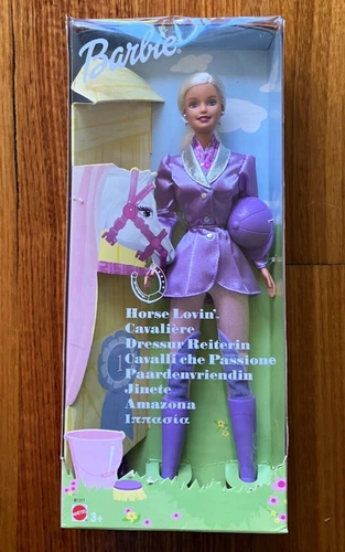 New Boxed Barbie Horse Lovin Doll Mattel 2002