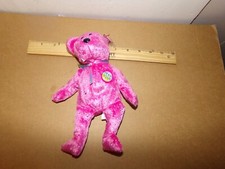 TY Beanie Baby – Decade – Pink – Teddy Bear – 2003 – Beanie Baby of the Month