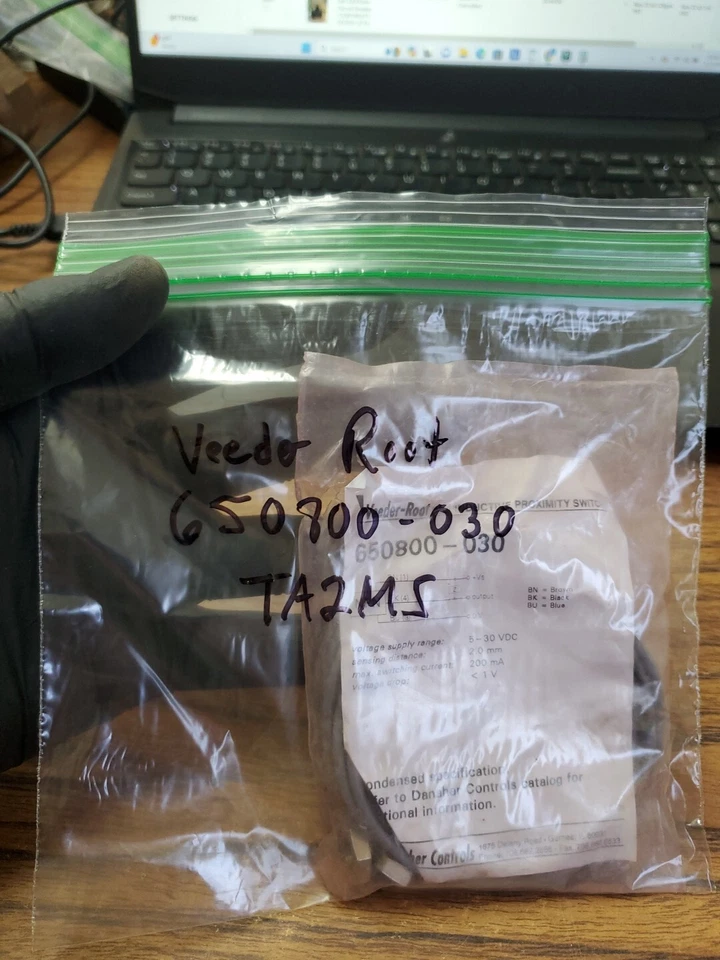 Veeder-Root 650800-030 Inductive Proximity Switch 5-30VDC 200mA (TA2MS) - Image 3 of 3