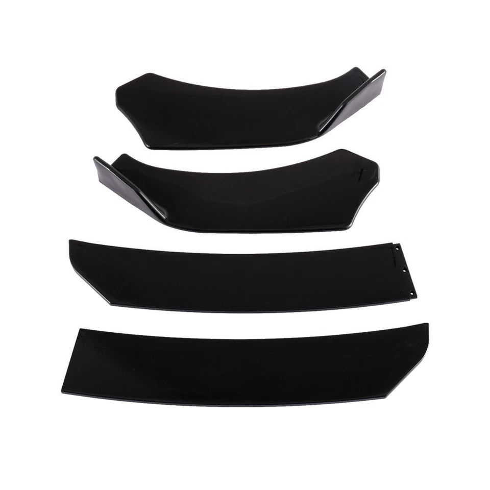 Parachoques delantero divisor alerón labial negro para Infiniti QX30 QX50 QX55 QX60 QX80 Foto 4 de 4